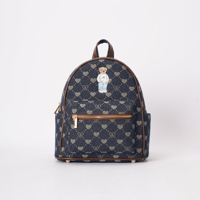 B-Loved Bear Denim - Small Rucksack