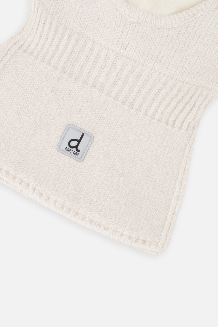 Baby Knit Bear Balaclava Off-White-2