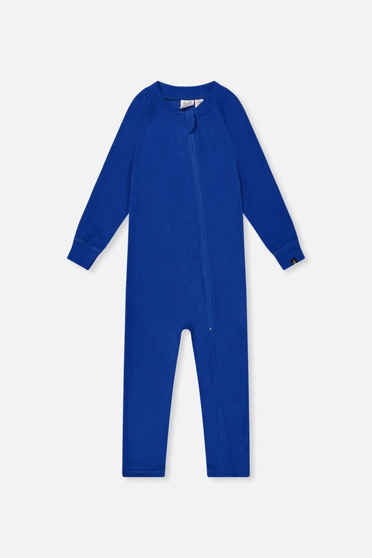 Baby One Piece Thermal Underwear Royal Blue-0