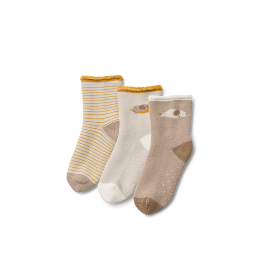 Liewood - Baby Socks - Eloy - Elephant/Creme De La Creme