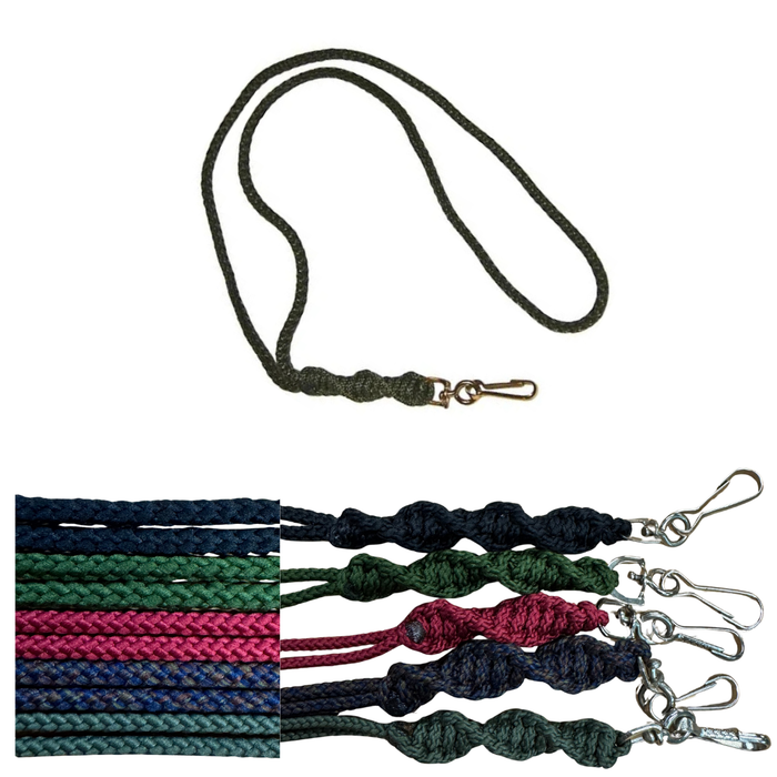 Green Lanyard and 5 other lanyard colours with metal clips