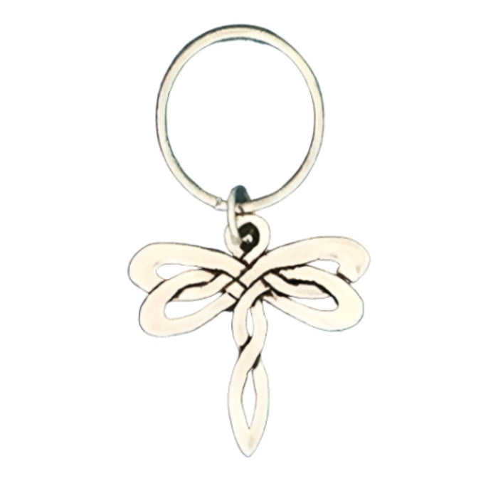BASIC SPIRIT Keychain - Celtic Dragonfly