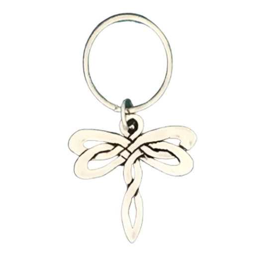 BASIC SPIRIT Keychain - Celtic Dragonfly