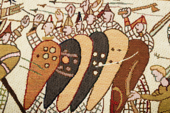 Bayeux Tapestry Hastings Battle - Wall Hanging 144cmW x 45cm (120 rod)