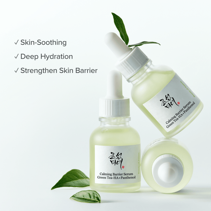 Beauty of Joseon Green Tea Hyaluronic Acid Hydrating Soothing Serum 30ml سيروم مرطب وملطف بحمض الهيالورونيك من بيوتي أوف جوسون بخلاصة الشاي الأخضر - Princess Cosmetics Qatar