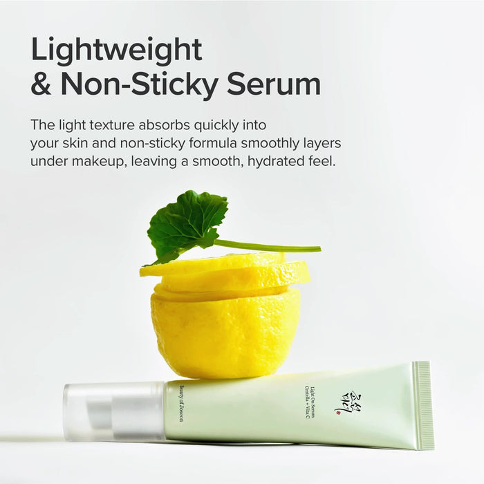 Beauty of Joseon Light On Serum Centella + Vita C 30ml سيروم بيوتي أوف جوسون لايت أون سينتيلا + فيتامين سي - Princess Cosmetics Qatar