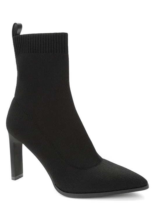 Betsy Black Sock Boot - Franklins