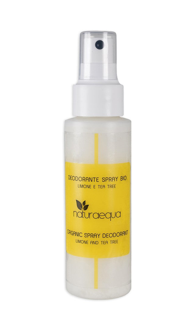 BIO SPRAY DEODORANT WITH LEMON AND TEA TREE 80 ml