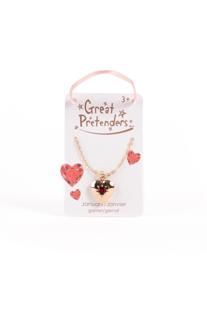 Birthstone Heart Lockets