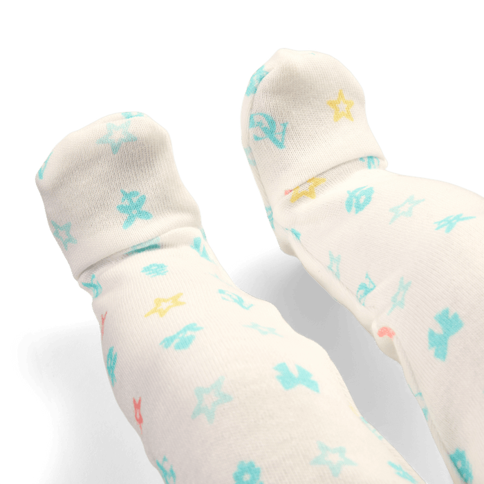 Bitty Baby® Doll #3 with blonde hair in Pastel Blue