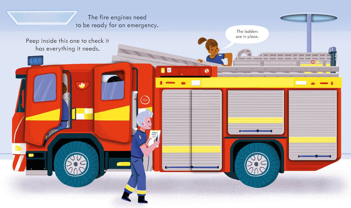 Book - Peep Inside How Fire Engine Works