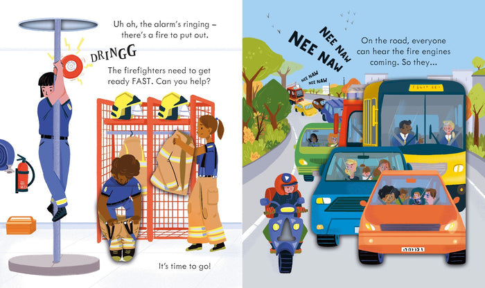 Book - Peep Inside How Fire Engine Works