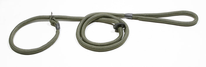 Gungreen dog Slip Lead with rubber/leather stopper