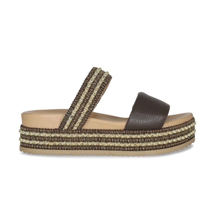 Brooke: Brown Leather Shoes Sole Bliss