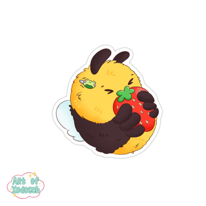 bumbleberry strawberry sticker