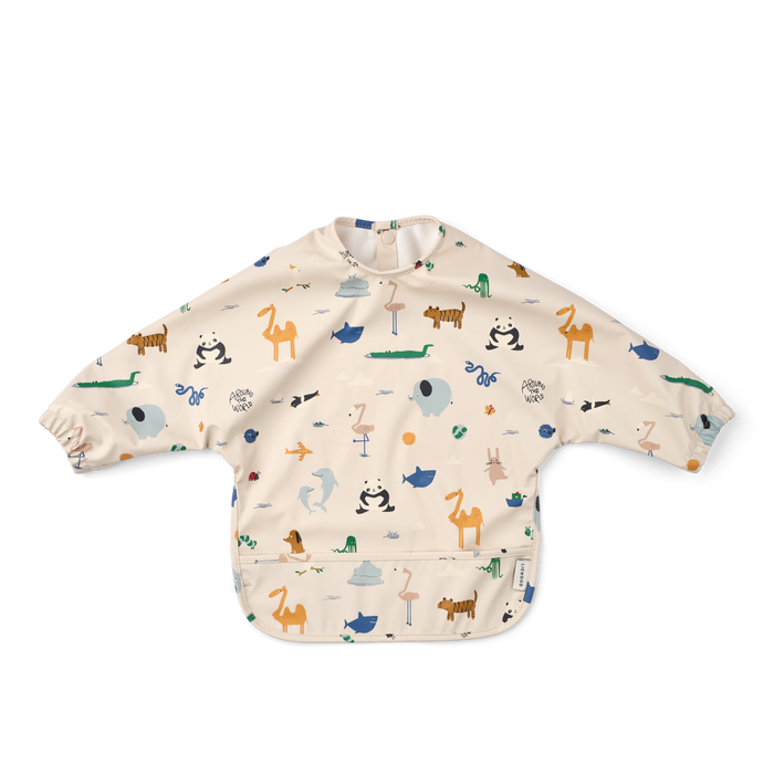 Liewood - Cape Bib - Merle - Around The World - Sandy