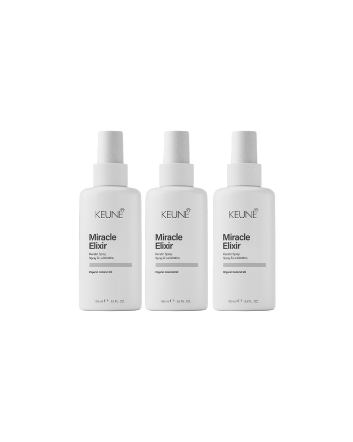 Miracle Elixer Keratin Spray per 3 stuks verkrijgbaar bij Care For Hair