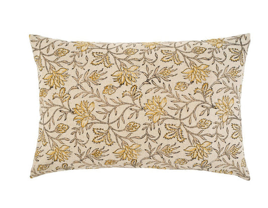 Carolina Block Print Pillow