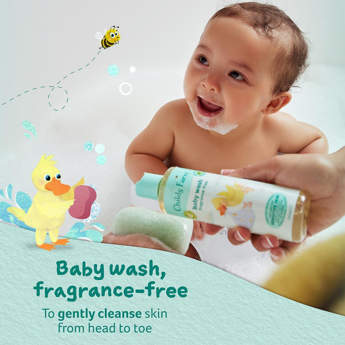 Childs Farm Baby Unfragranced Body Wash 250ml (T)