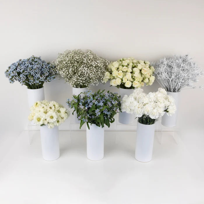 Ice Blue Diy Flower Kit Stem - Image