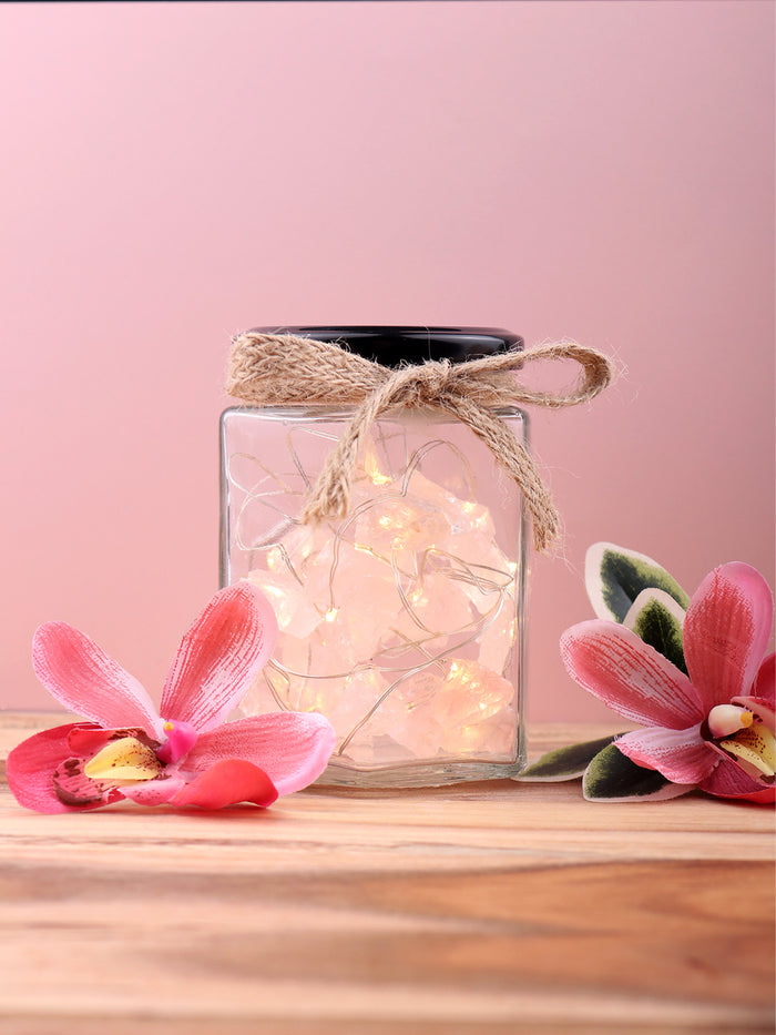 Cosmic Crystal Seed Lights | Rose Quartz-Image 1
