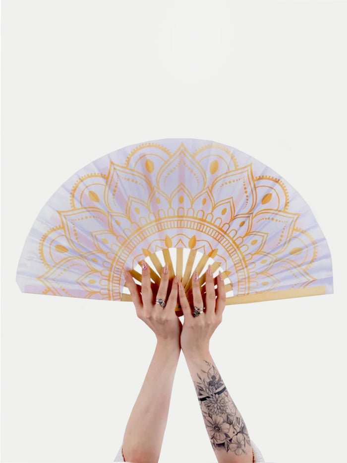 COSMIC Festival Fans | Mandala Natural-Image 1