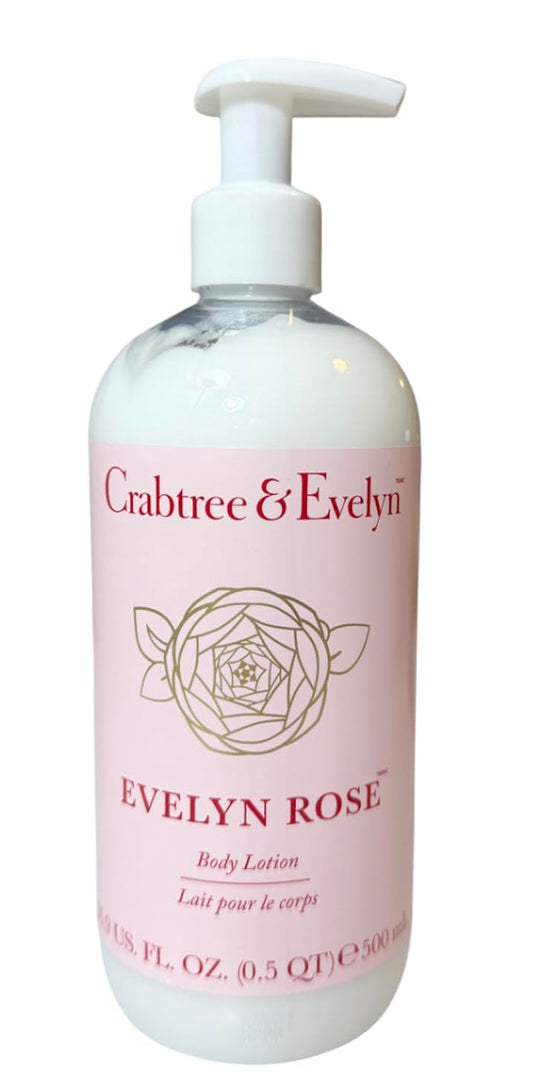 Crabtree & Evelyn Evelyn Rose Body Lotion 16.9 oz
