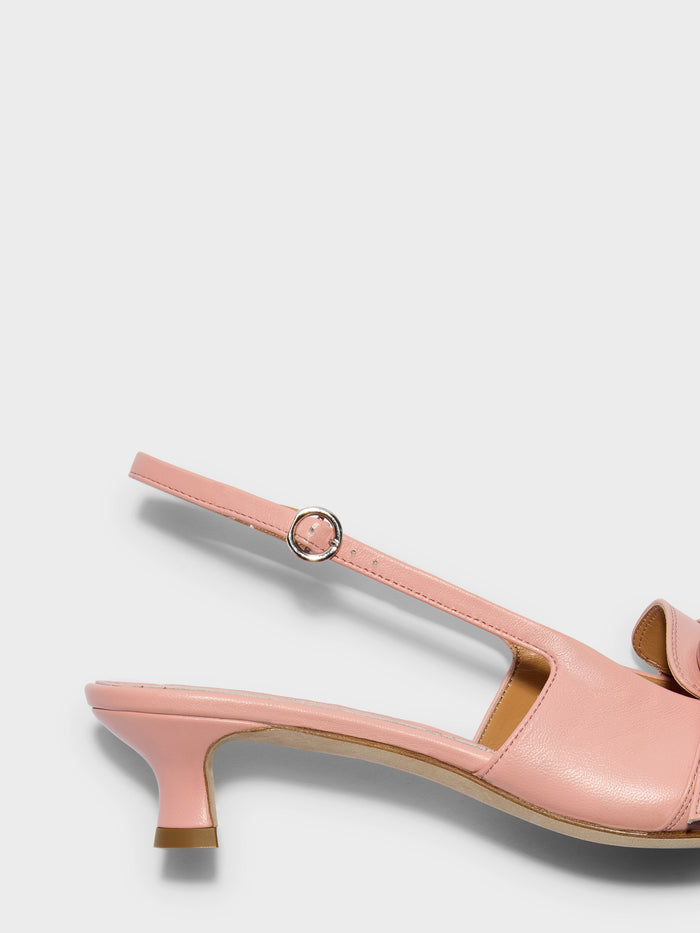 Davina Eyelet Slingback Pumps