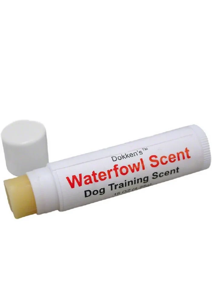 Dog training scent stick with visible branding on a white background