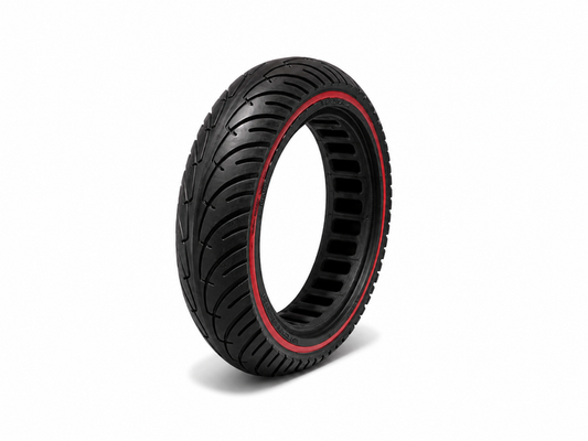 E-Scooter Reifen 8.5 x 2.0 – Sportprofil mit rotem Seitenstreifen
