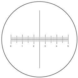 Eyepiece Reticle for Unitron Z10 / Z8 / Z6 Microscope - Microscope Central