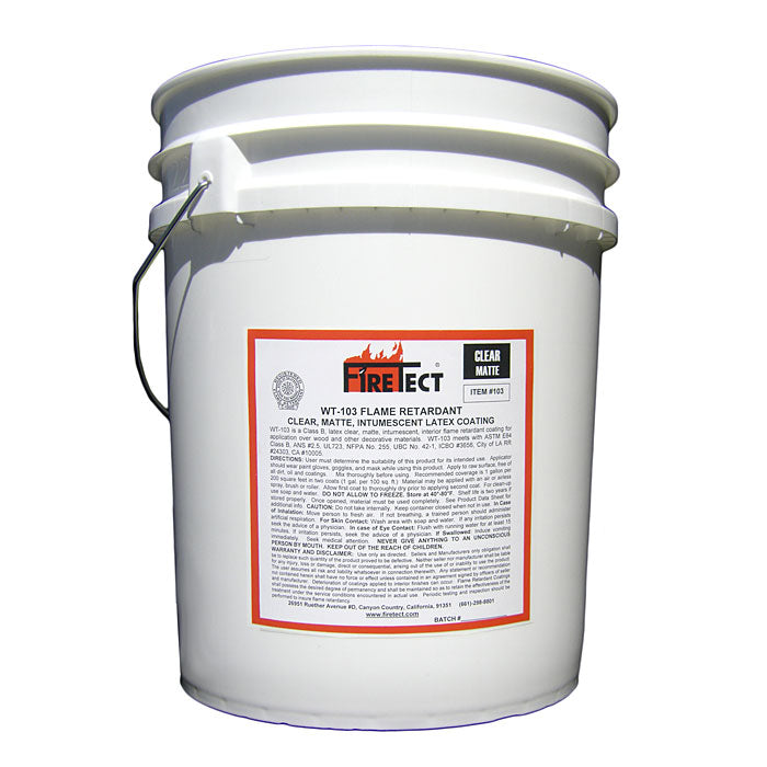 Fire Retardant Clear Matte