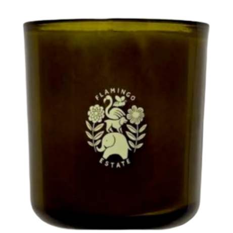 Flamingo Estate sage candle, white sage scented candle, California herb candle, botanical ritual candle, handmade herbal candle, sacred sage candle, calming home fragrance, grounding candle scent, luxury natural candle, herbal aromatherapy candle