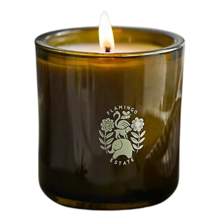 Flamingo Estate rosemary candle, botanical herbal candle, rosemary scented candle, creative clarity home fragrance, Mediterranean herb candle, mental stimulant candle, ancient ritual inspired candle, luxury rosemary candle, Flamingo Estate botanical scent, rosemary cypress fragrance