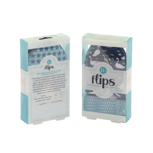 Flips Reversible Toe Pads - NEW Prints!