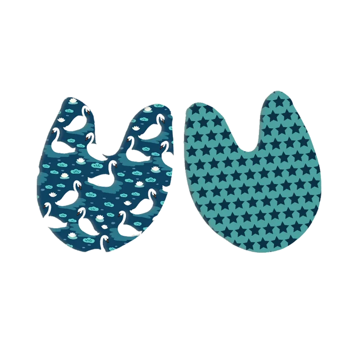 Flips Reversible Toe Pads - NEW Prints!