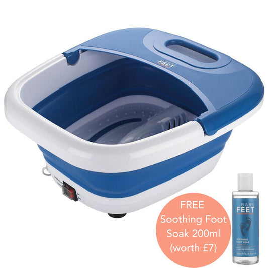 Foldable Foot Spa with FREE Soothing Foot Soak 200ml
