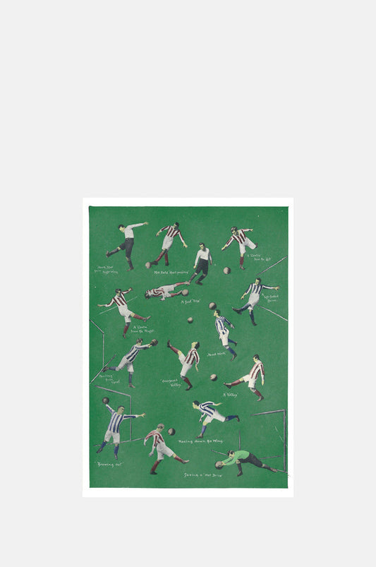The Pattern Book Football Association Game Greeting Card.