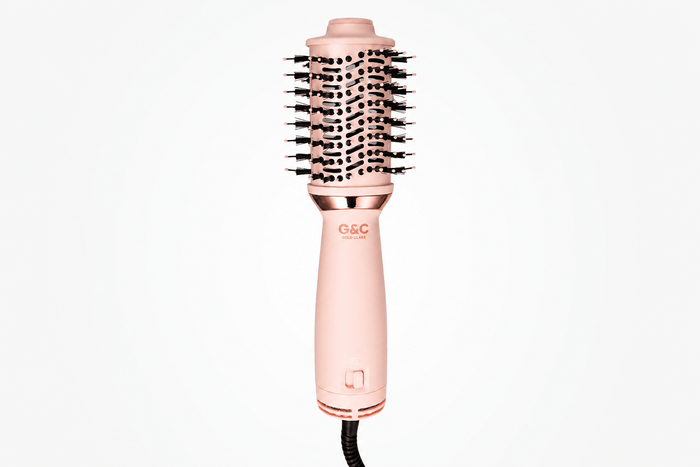 Professional hair tool by Gold Class Mini Blowout Brush Dual Voltage Travel small Dryer Brush G&C