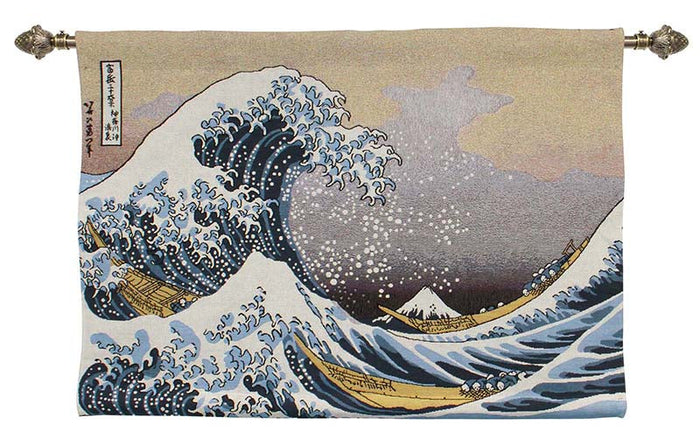 Great Wave off Kanagawa - Wall Hanging 69cm x 100cm (70 rod)