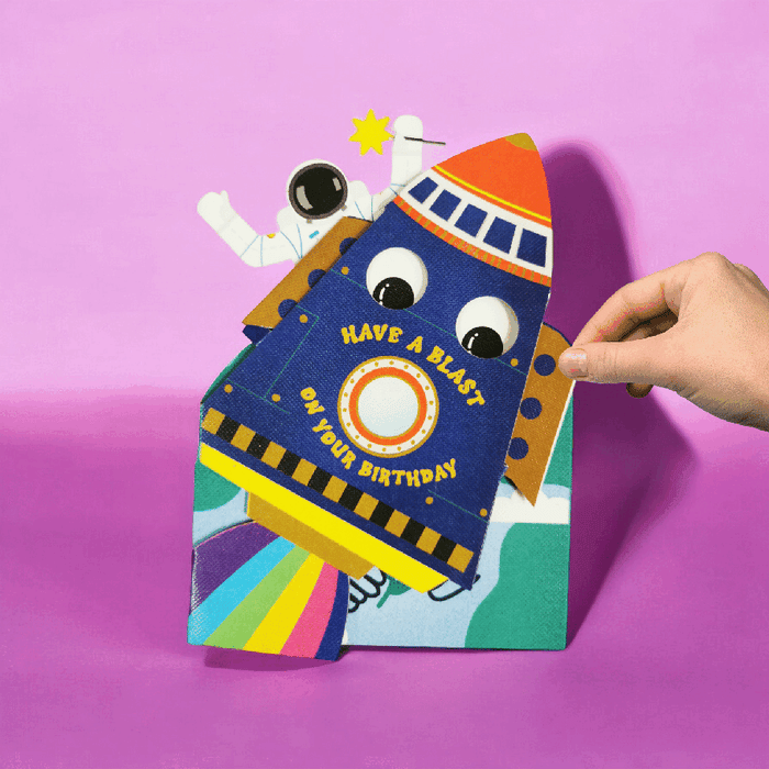 Greeting Card - Rockets