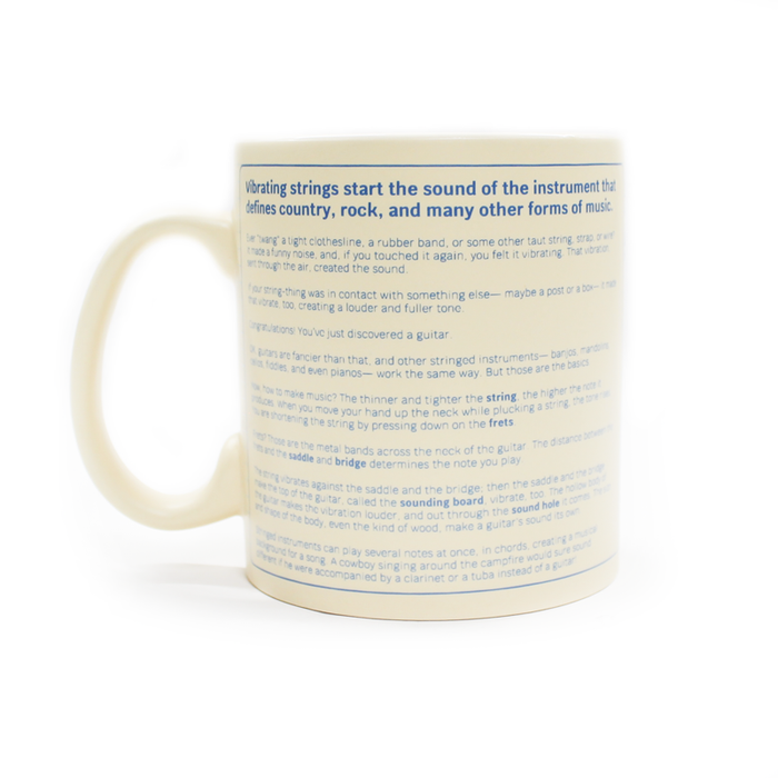 GUITAR BLUEPRINT MUG