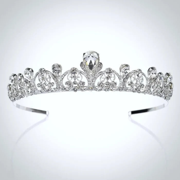Wedding Hair Accessories - Rhinestone Wedding Tiara