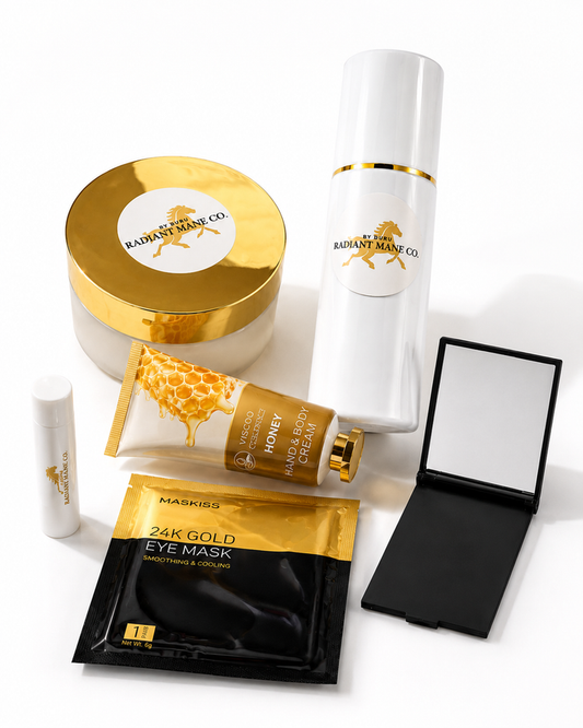 Hair Mask & Lightening Spray + Complimentary Beauty set (Limited Time)