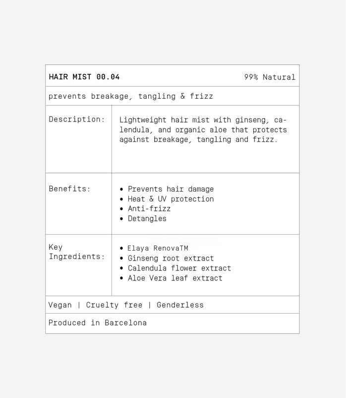 Hair Mist 00.04