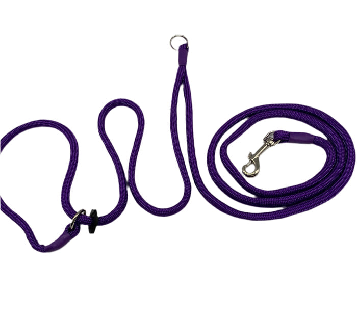 Hands-Free Training Dog Slip Leads 8mm (Jaeger)