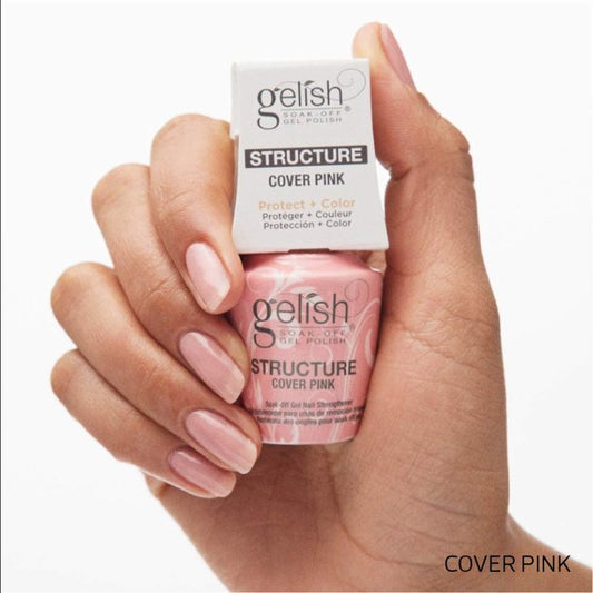 Harmony Gelish  Soak-Off Gel - Structure Gel Cover Pink 0.5oz/15ml