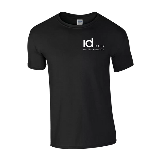 IdHAIR UK Official Black T.Shirt - Large