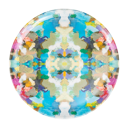 Indigo Girl Blue Melamine Plate