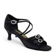 International Dance Shoes Open Toe Latin/Social Satin Ballroom Shoe